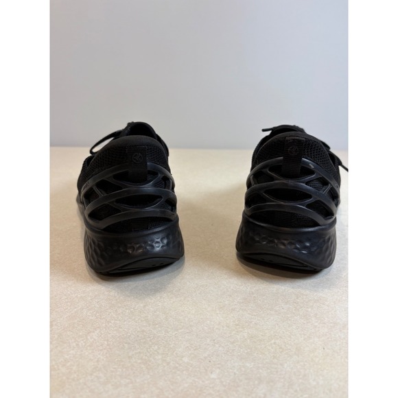 Kizik Athens Black Hands Free Men's 11 Knit Comfort Sneakers Lace Up 0450 - Picture 8 of 9